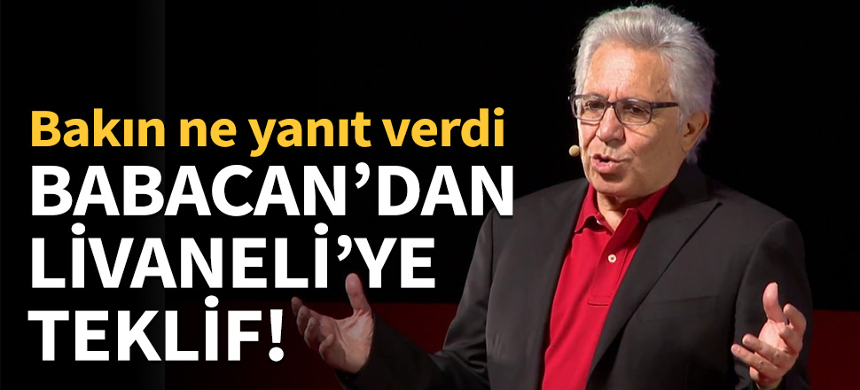 Ali Babacan'dan Zülfü Livaneli'ye teklif!