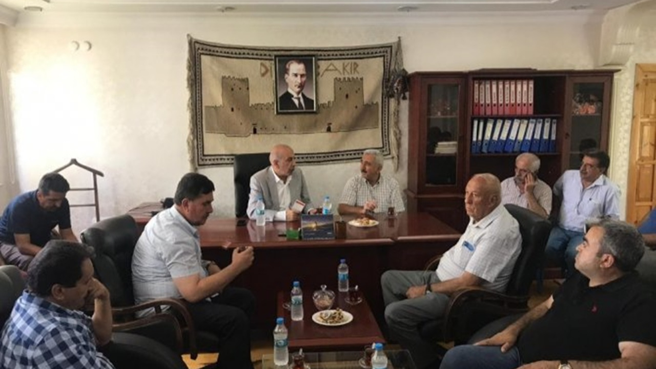Diyarbakır'da DTSO Başkanı Mehmet Kaya sanayi sitesi esnafıyla buluştu