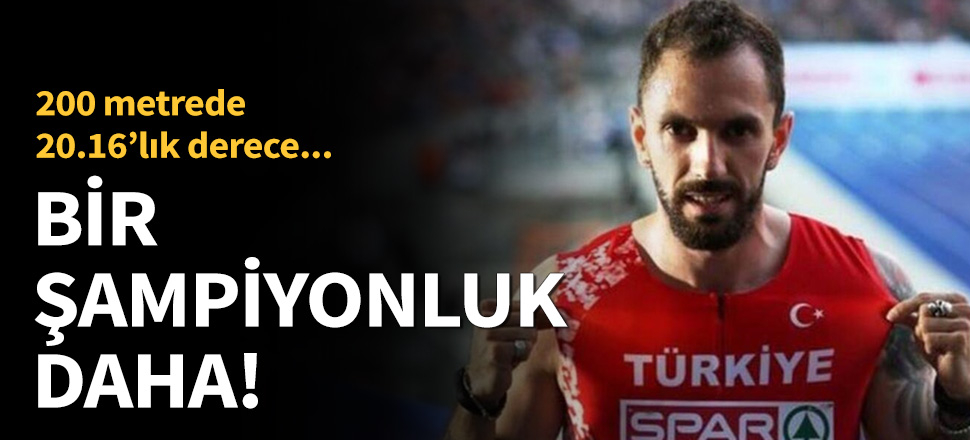 Avrupa İkili Atletizm Müsabakaları'nda şampiyon!