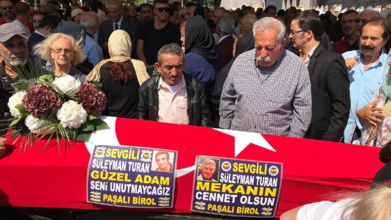 Süleyman Turan son yolculuğuna uğurlandı!