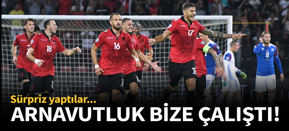 İzlanda, Arnavutluk'a 4-2 mağlup oldu!