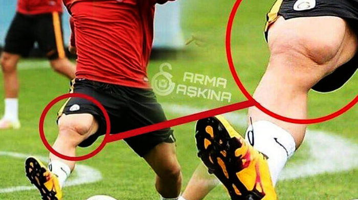 Galatasaraylı yıldızın şaşırtan görüntüsü!
