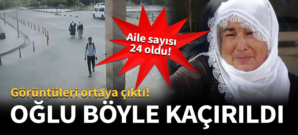 O annenin oğlu böyle kandırılıp kaçırıldı