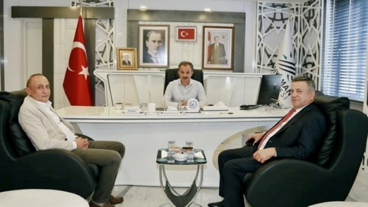 Adıyaman'da İşadamı Ali Erdemoğlu, Başkan Süleyman Kılınç ile bir araya geldi