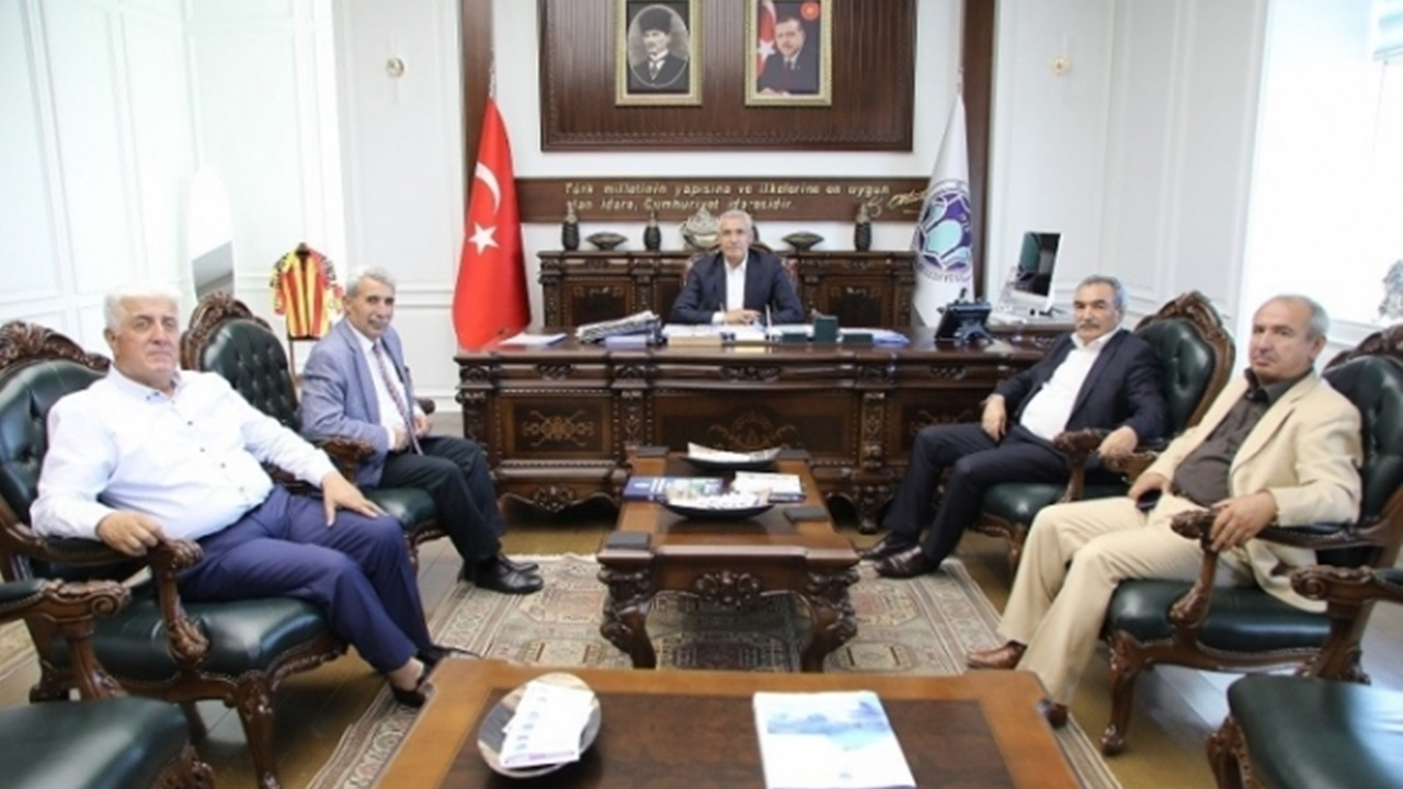 Malatya'da Türk Ocaklarından Başkan Osman Güder’e ziyaret