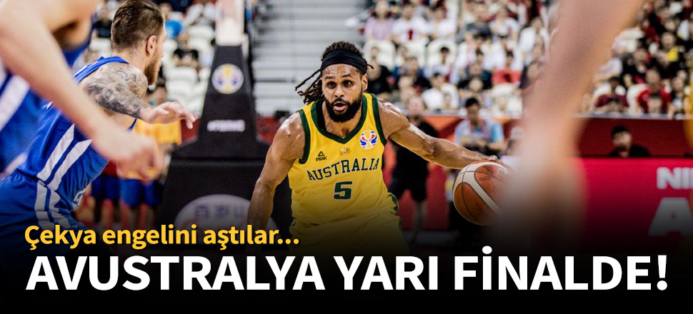 Avustralya, Çekya'yı 82-70 mağlup etti!