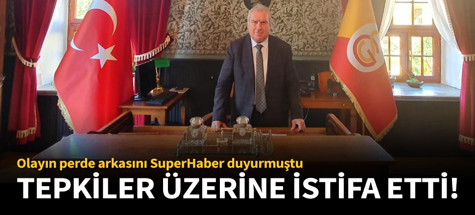 Fenerbahçe üyeliğinden istifa etti!