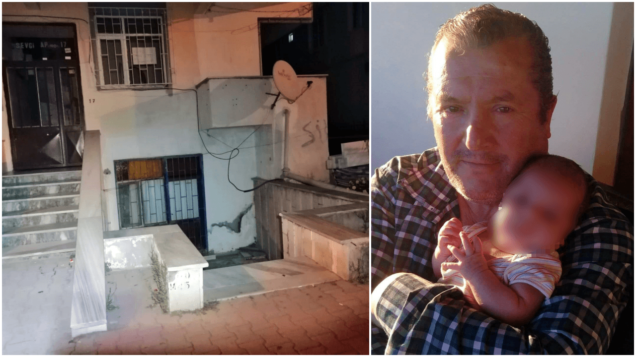 Sokakta yarı çıplak kanlı kerpetenle dolaşırken yakalandı!