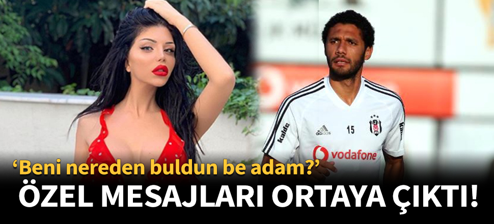 Ünlü fenomen Beşiktaşlı futbolcunun mesajlarını ortaya çıkarttı!