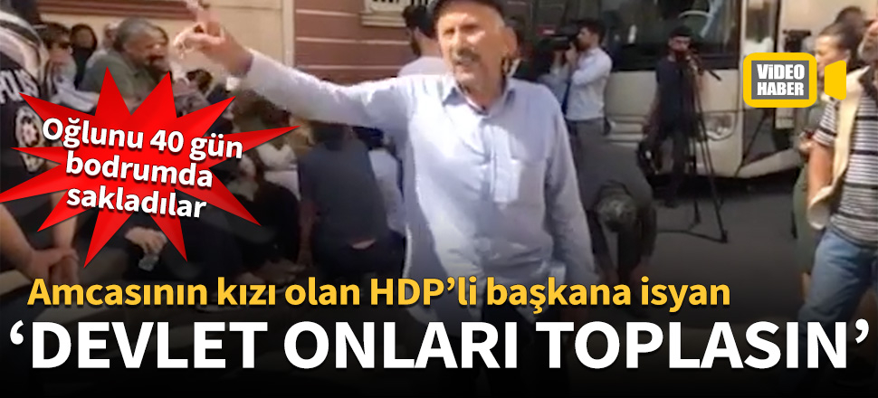 Amcasının kızı olan HDP'li başkana isyan!