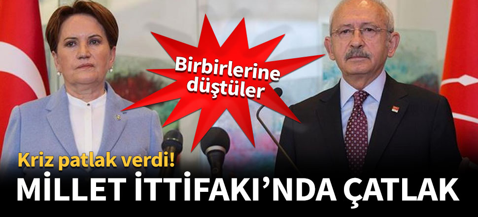 Kriz patlak verdi! Birbirlerine düştüler!