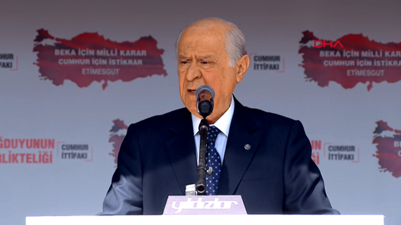 Ankara'da MHP Genel Başkanı Devlet Bahçeli’den açıklamalar
