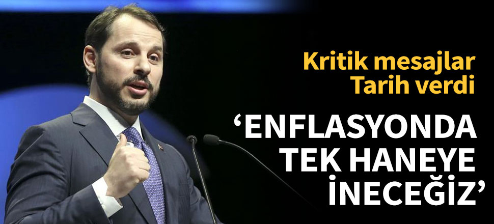 'Enflasyonda eylülde tek haneli rakamları yakalayacağız'