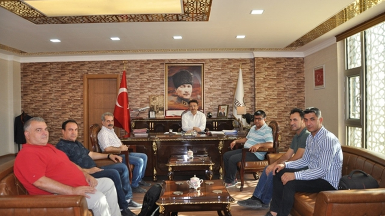 Mardin'de KGD’den Kaymakam Hüseyin Çam’a ziyaret