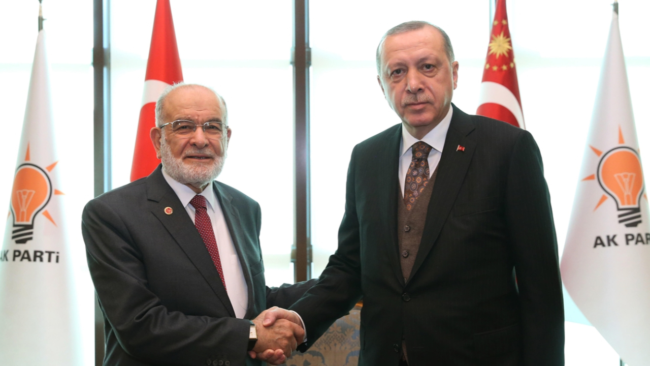 Erdoğan, Karamollaoğlu ile görüştü...