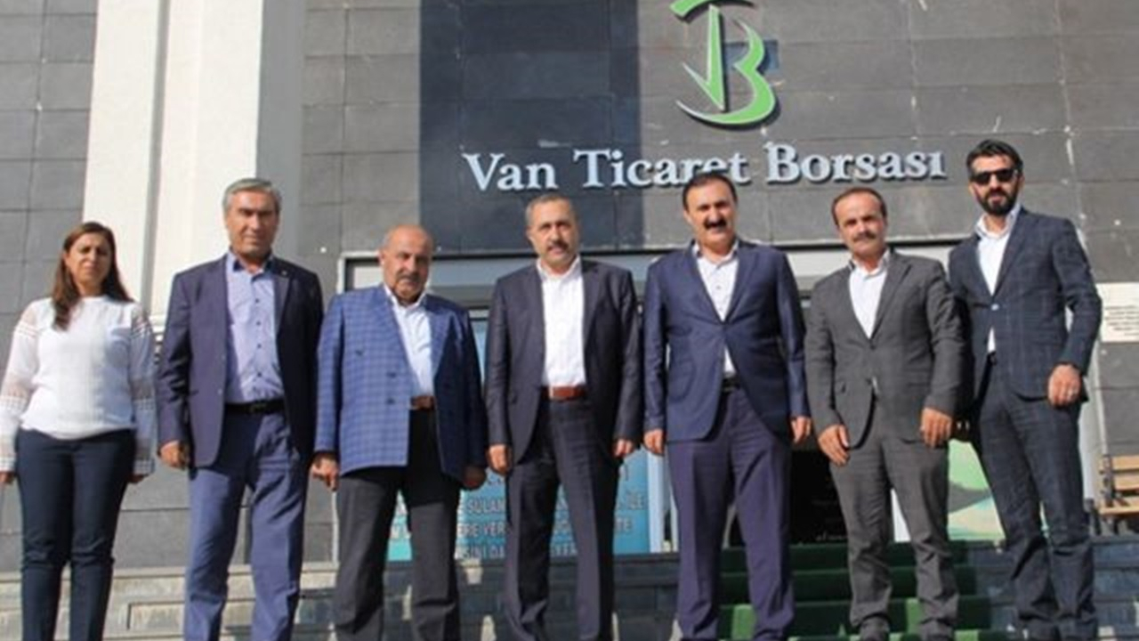 Van Milletvekili Abdulahat Arvas’tan VANTB’ye ziyaret