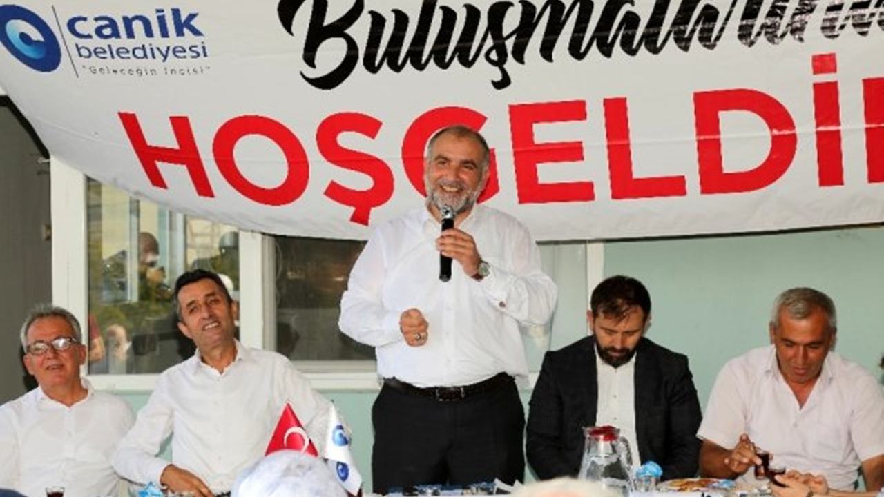 Samsun'da Başkan İbrahim Sandıkçı: “Hedeflerimize ulaşmak için gece-gündüz çalışıyoruz”