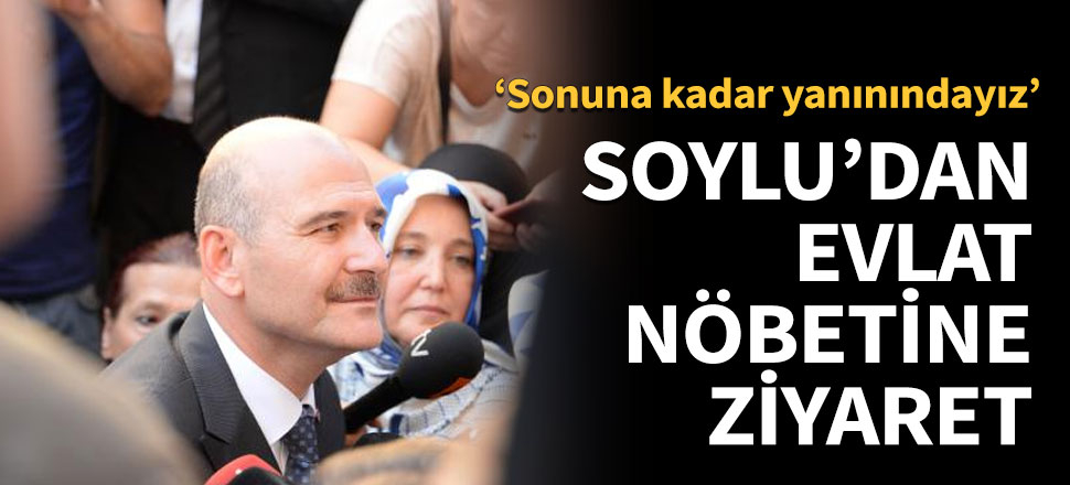 Süleyman Soylu'dan Diyarbakır annelerine ziyaret!