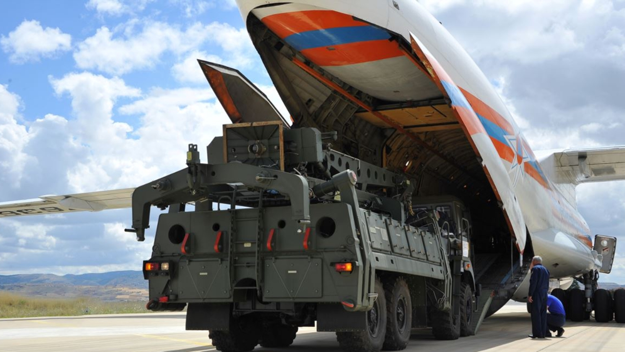 İşte S-400 sevkiyatının görüntüleri...