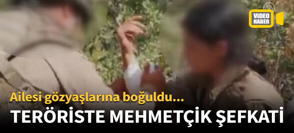 Teröriste Mehmetçik şefkati!