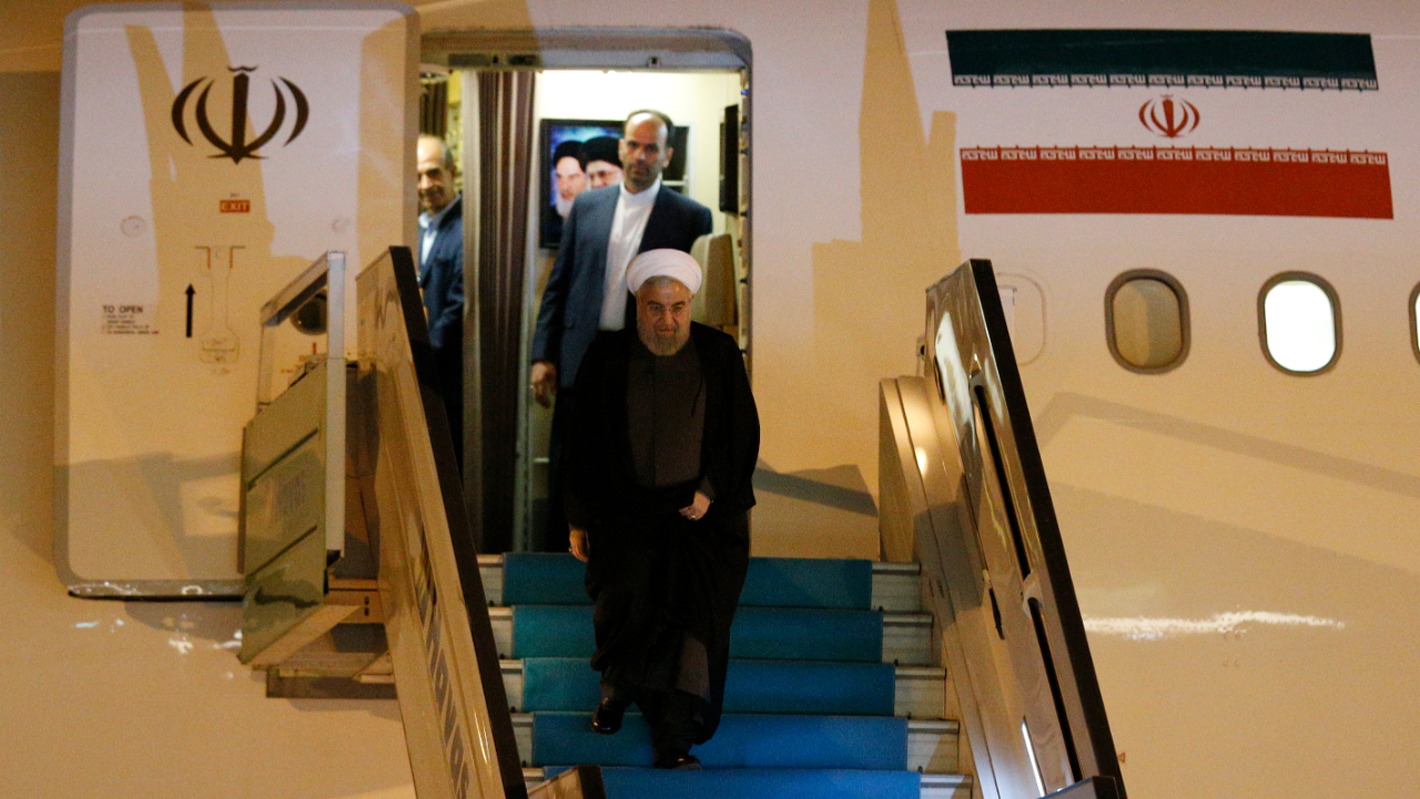 Hasan Ruhani Ankara'ya geldi...
