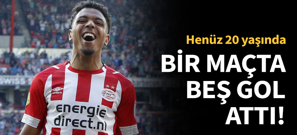 5 golün hepsi Donyell Malen'den!