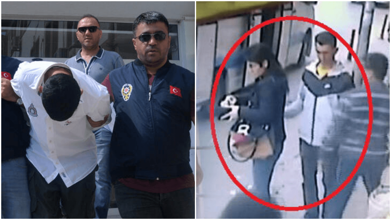 Durakta bekleyen kadına sokuldu ve...