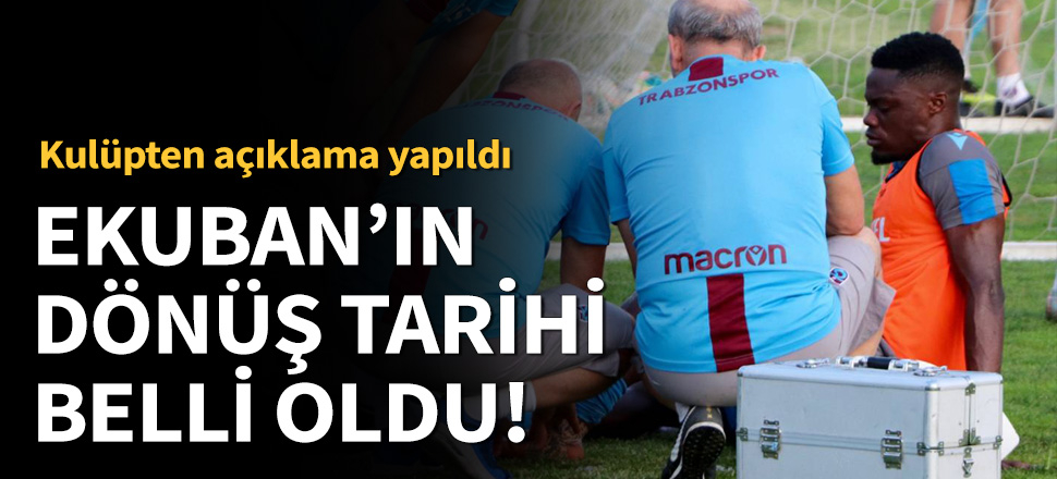 Ekuban, İtalya'da ameliyat edildi!