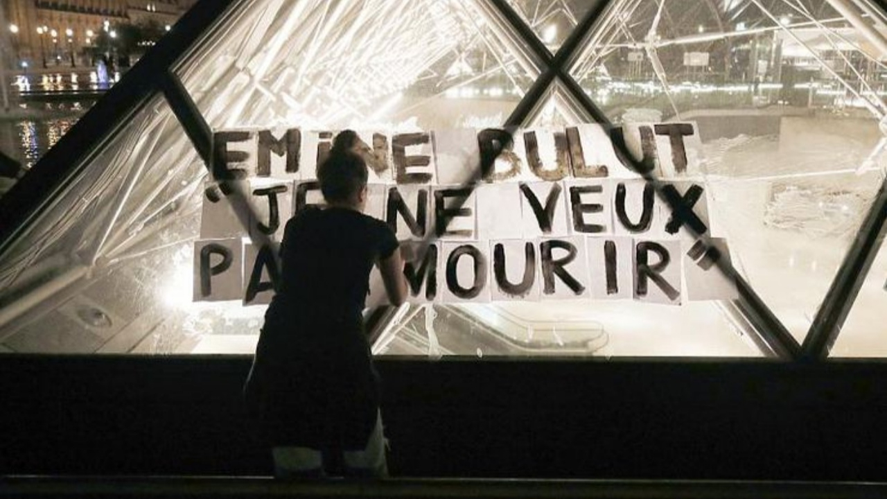 'Ölmek istemiyorum' haykırışı Louvre'da!