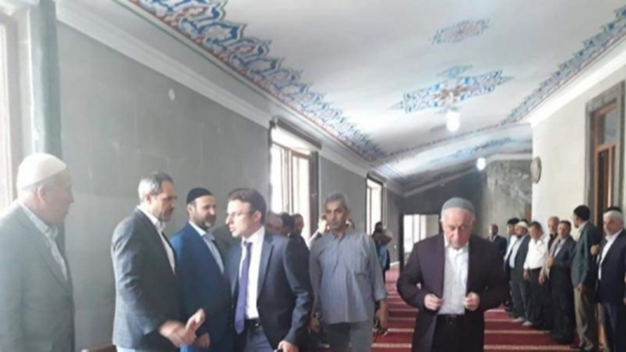 Bitlis'te Kaymakam M. Faruk Sancaktutar imamlarla buluştu