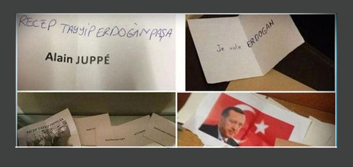 Fransa'da seçime Erdoğan damgası! '11 bin oy alan Cope'yi geçti'