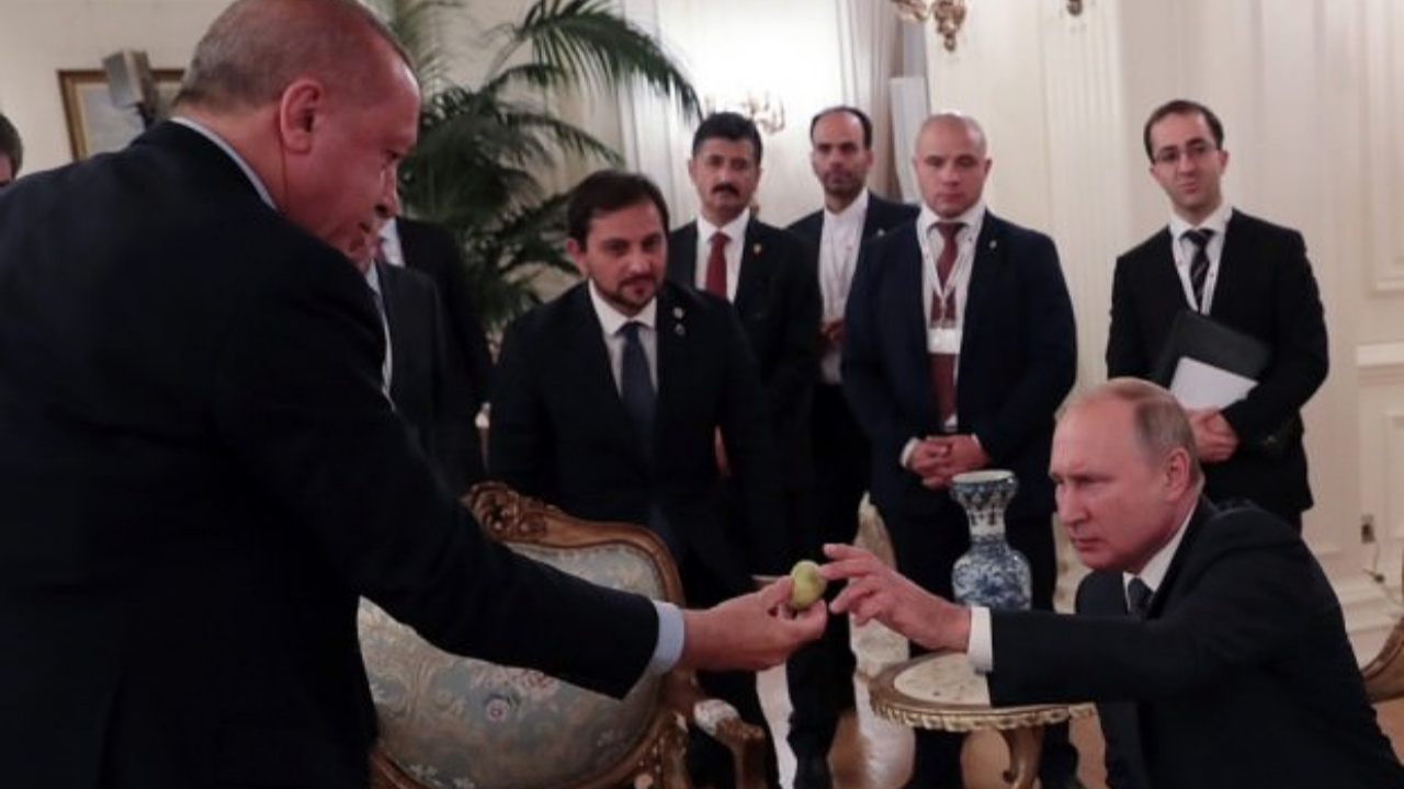 Putin'in dondurma jestine karşılık incir!