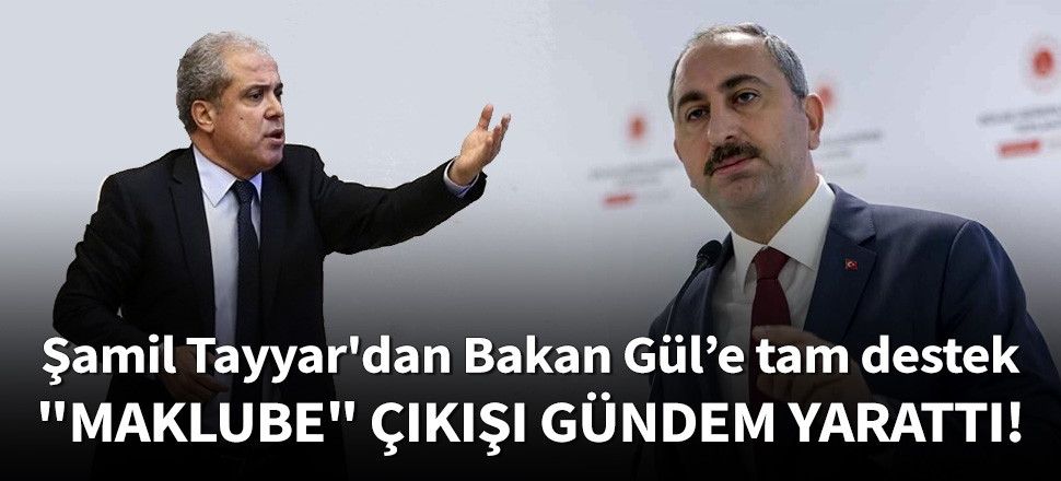 "Maklube" çıkışı gündem yarattı