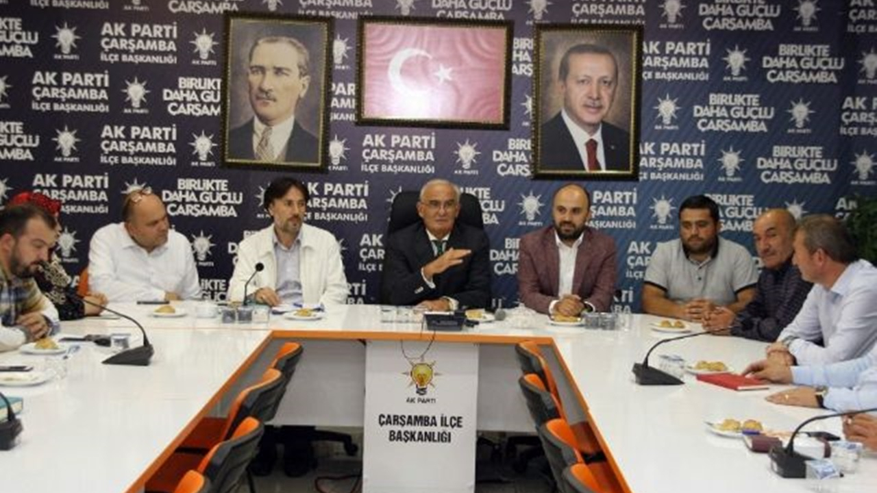 Samsun'da Yusuf Ziya Yılmaz: “İyi izler bırakmak için çalışmalıyız”