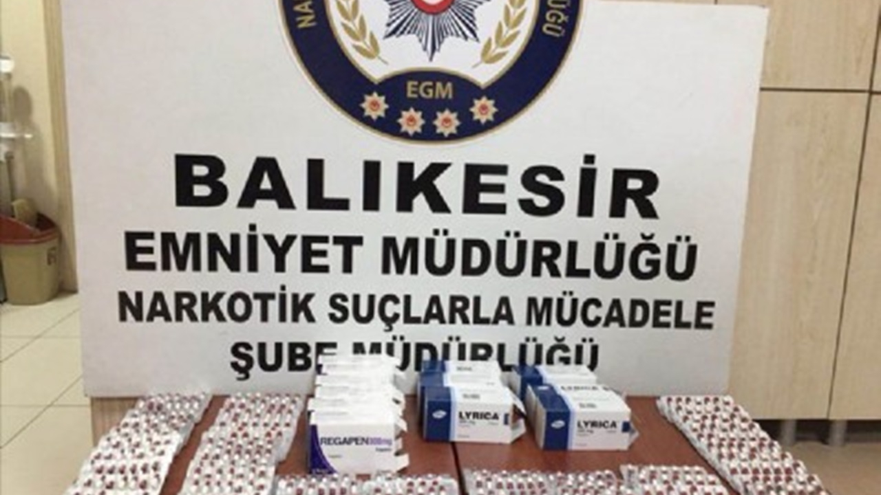 Balıkesir’de uyuşturucu baskını