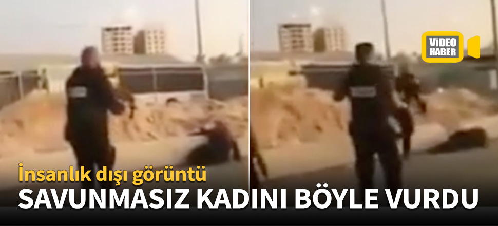 İsrail polisi savunmasız kadını böyle katletti!