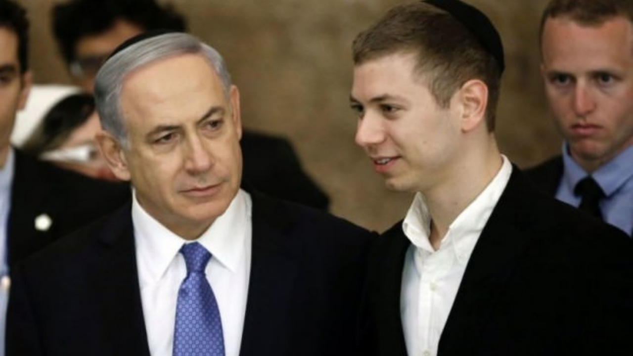 Netanyahu'nun oğlu kendi ülkesini tanımıyor!
