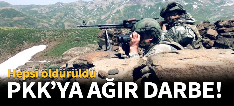PKK'ya hava harekatı!