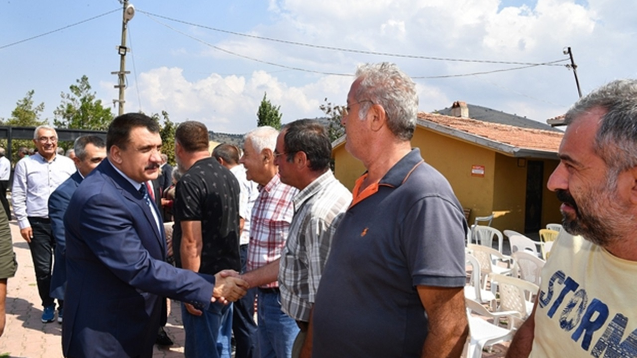 Malatya'da Başkan Selahattin Gürkan Doğanyol ilçesinde incelemelerde bulundu