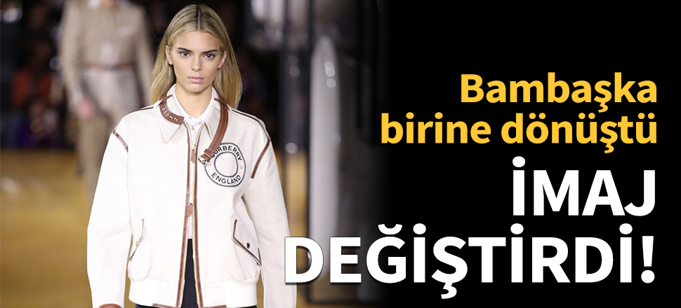 Kendal Jenner imaj değişikliğine gitti!