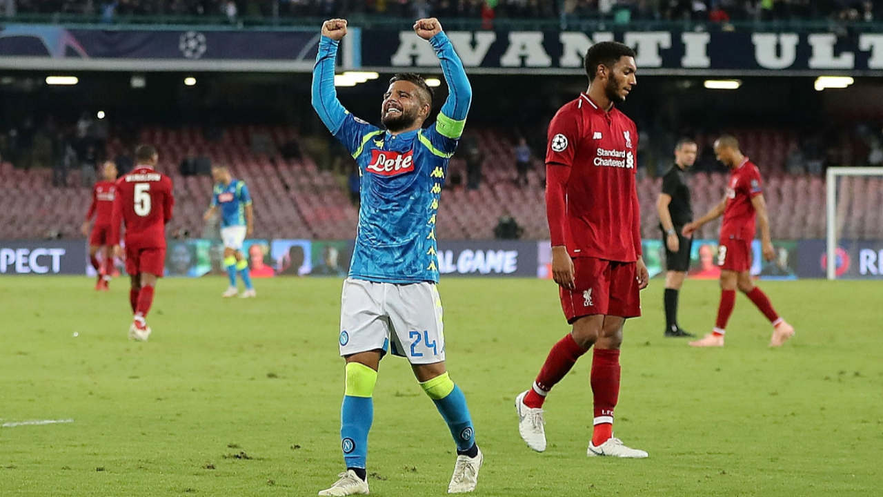 Napoli evinde Liverpool'u devirdi...