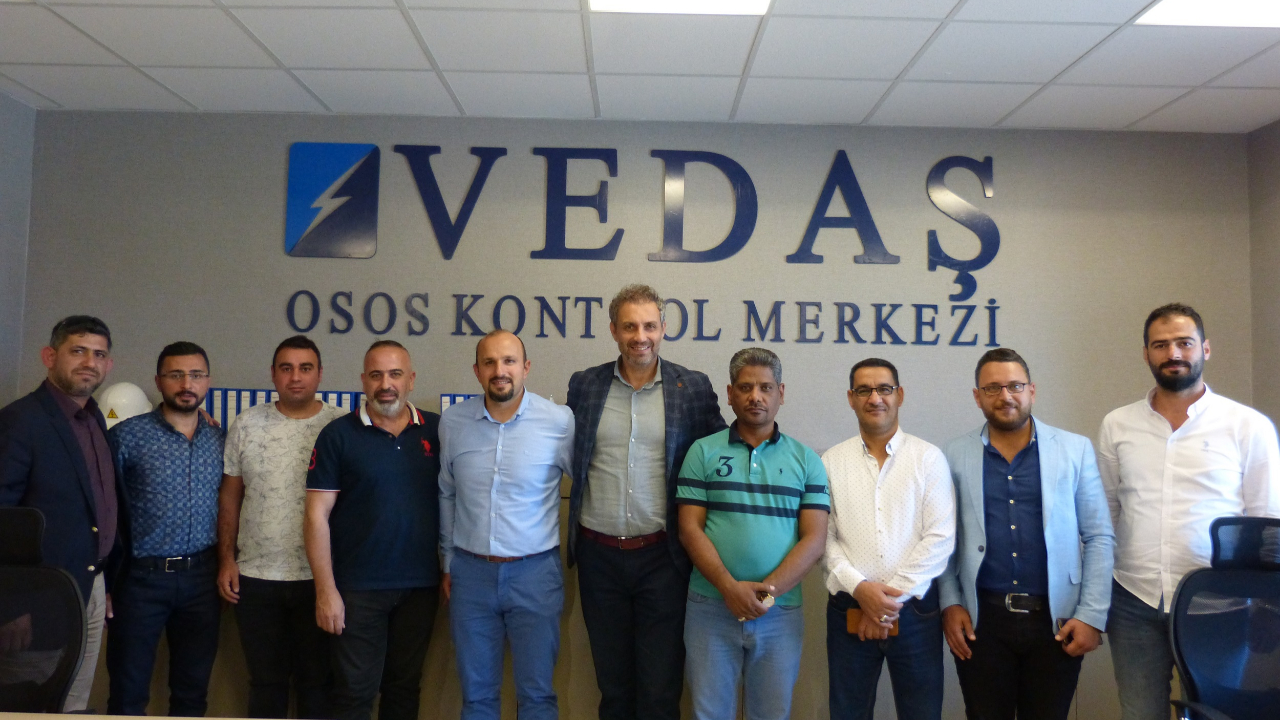 VEDAŞ'tan Iraklı heyete akıllı şebeke bilgilendirmesi!