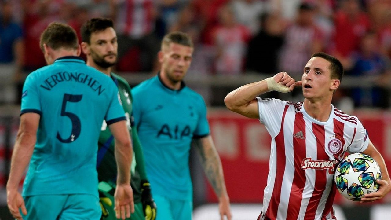 Olympiakos ile Tottenham 2-2 berabere kaldı!