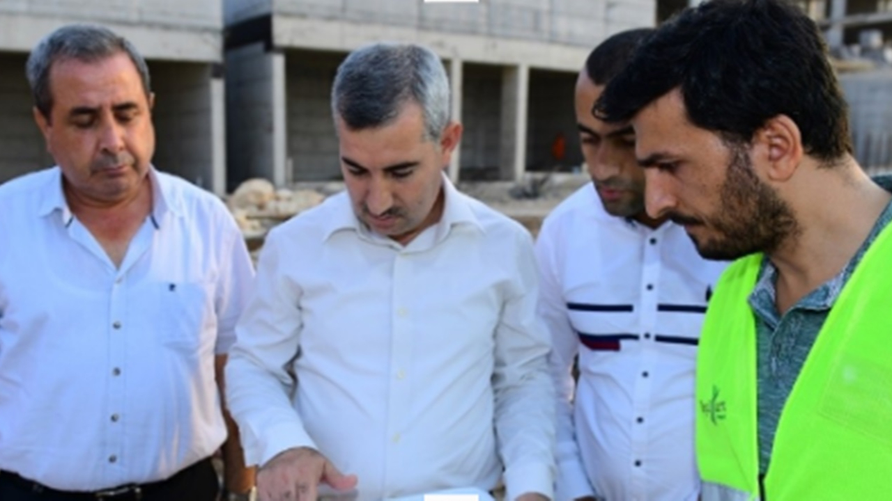 Malatya'da Başkan Mehmet Çınar, Yeşil Yaka inşaatlarını yerinde inceledi