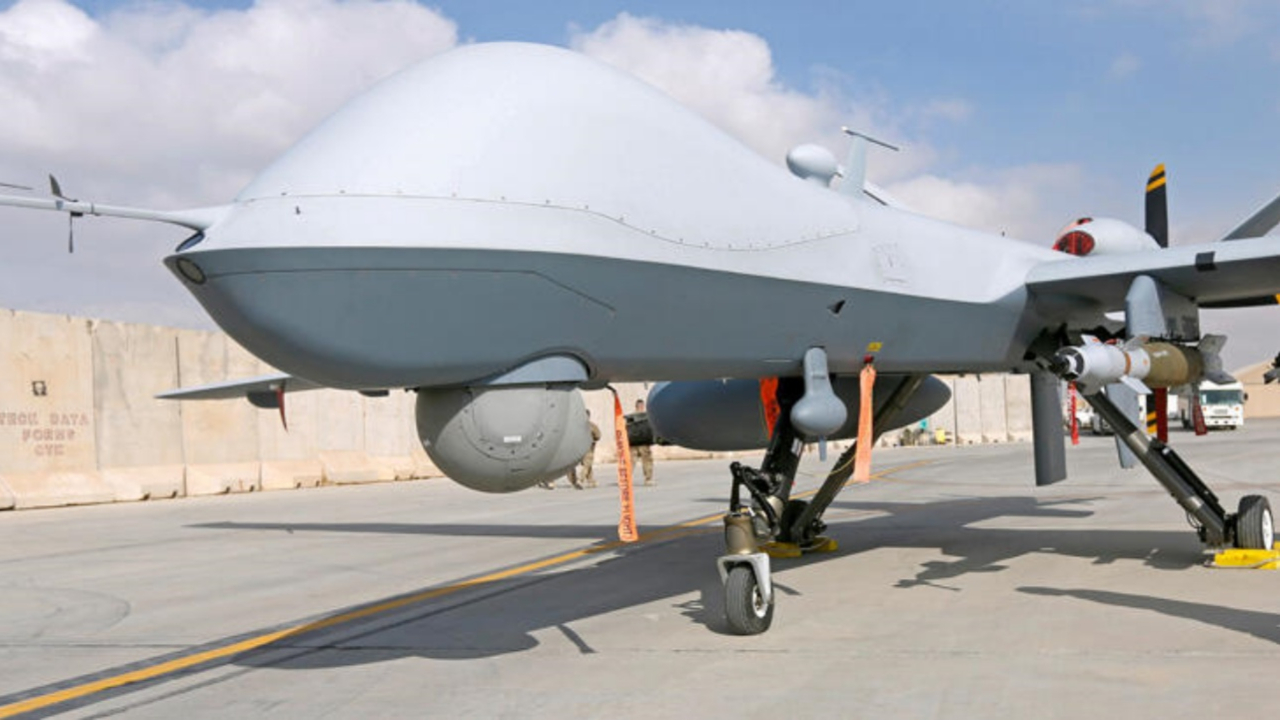 Bu kez de drone ile vurdular