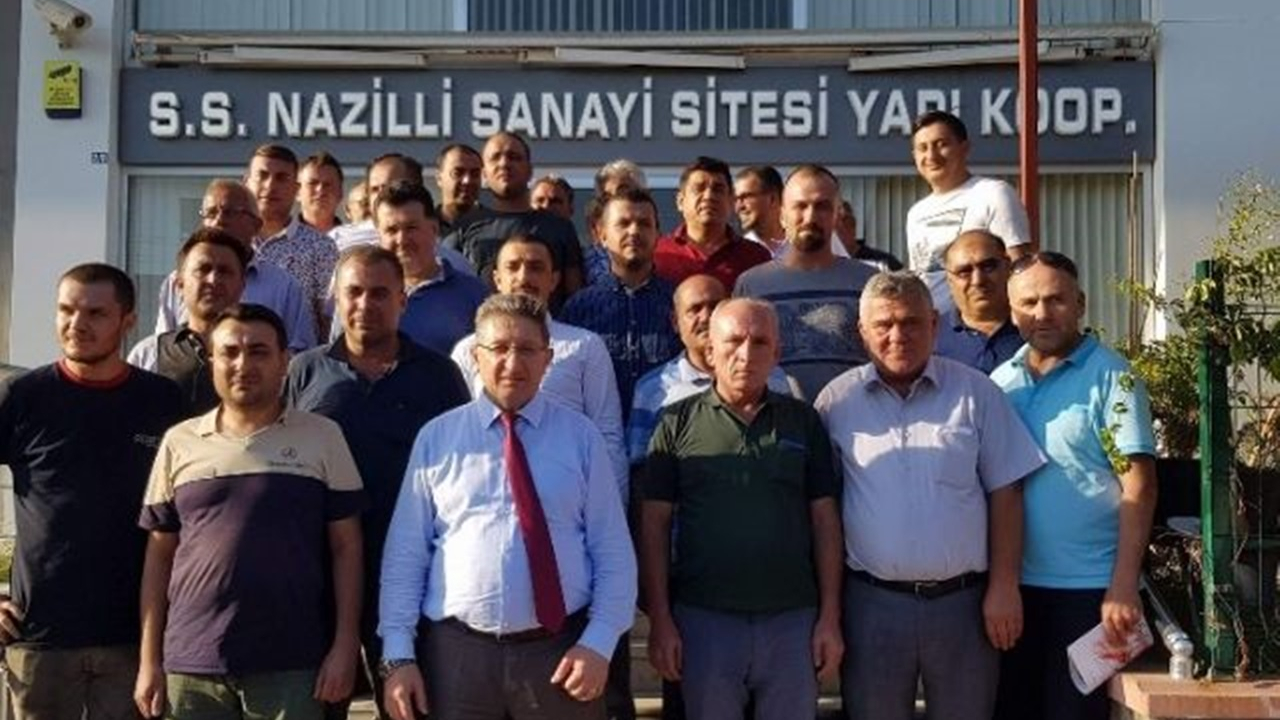 Aydın'da Nuri Arslan; “Emanetinize sahip çıkıp geliştirmek için adayım”
