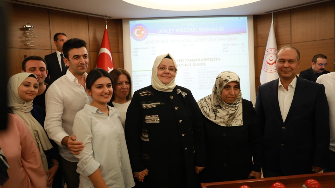 Gaziler Günü'nde atama heyecanı!