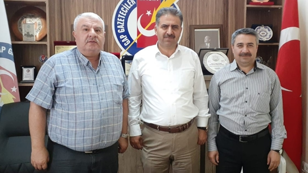 Adıyaman'da Milletvekili İbrahim Halil Fırat gazetecilerle bir araya geldi
