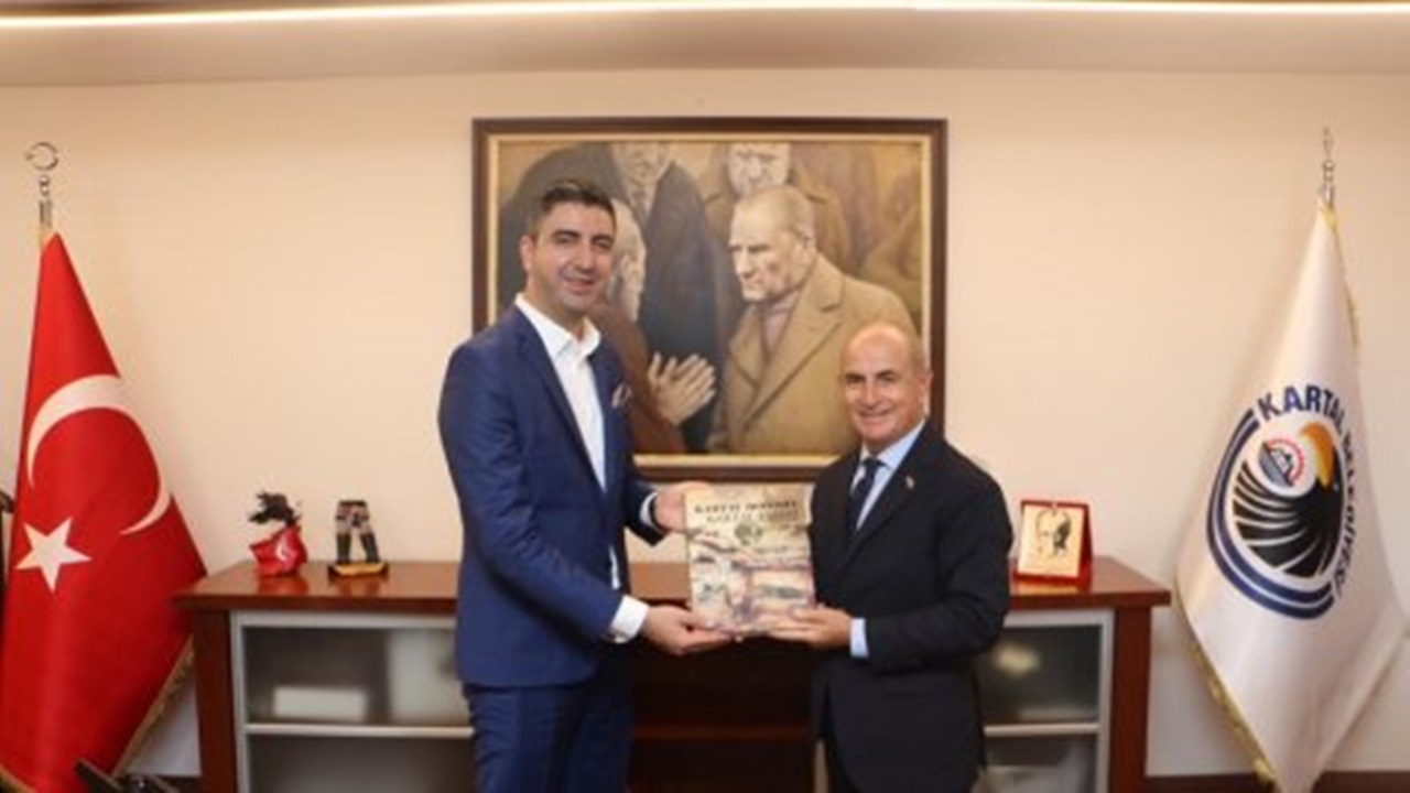 İstanbul'da Başkan Hasan Akgün, Başkan Gökhan Yüksel’i ziyaret etti