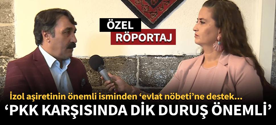 İzol Aşireti'nden evlat nöbetine destek!